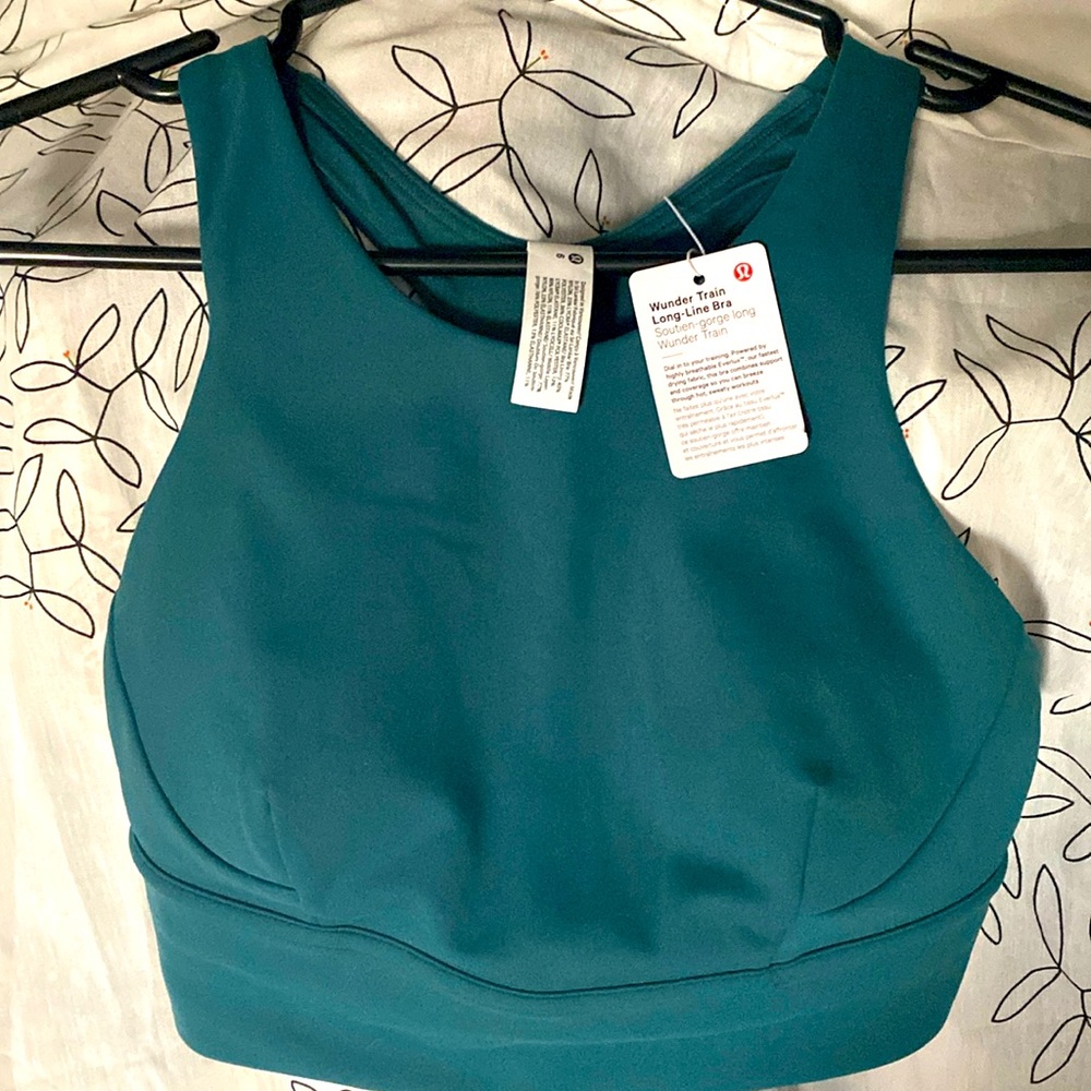Lululemon sz 6  Wunder train long line Bra